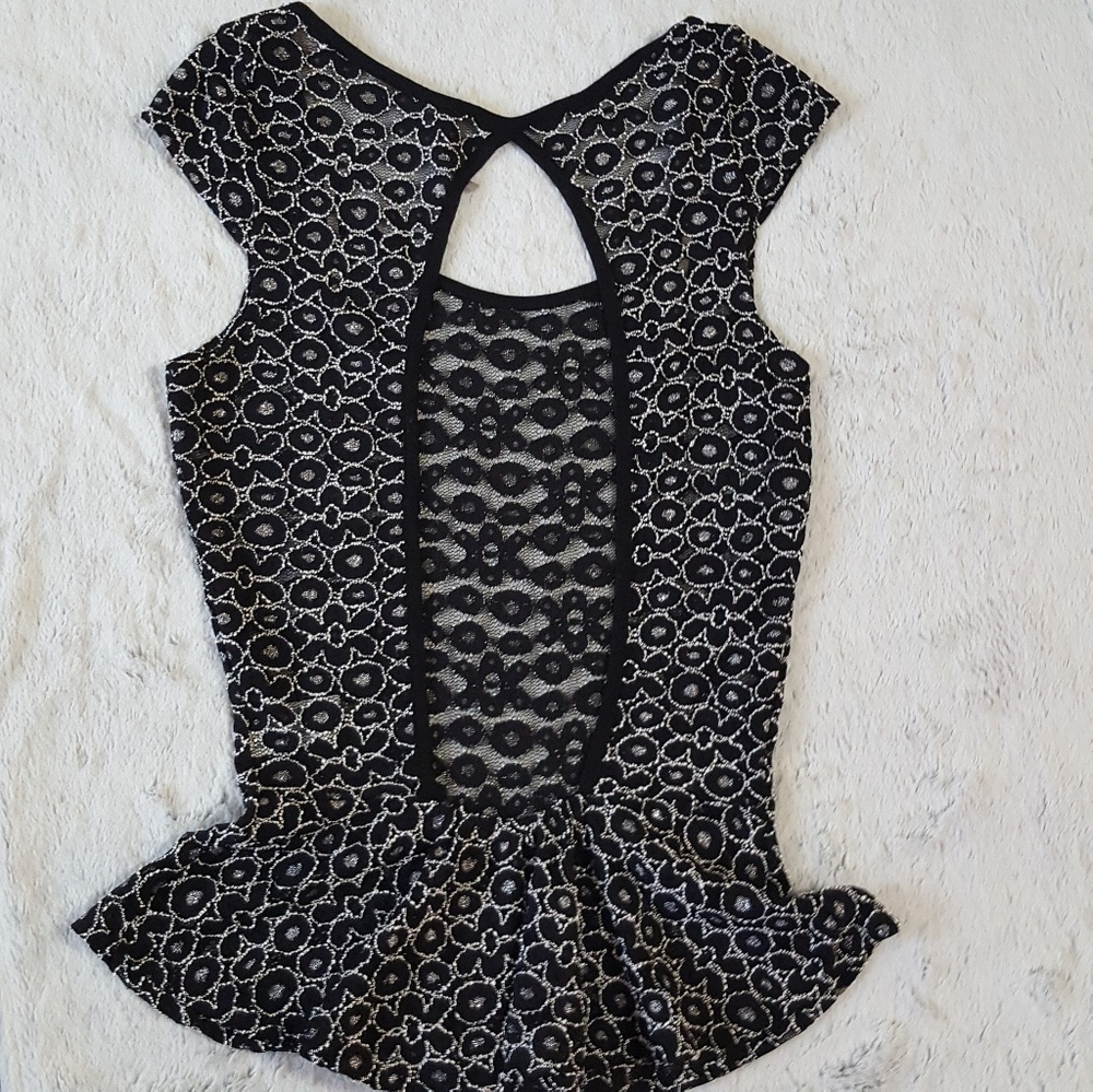 la bangas laced top size:S